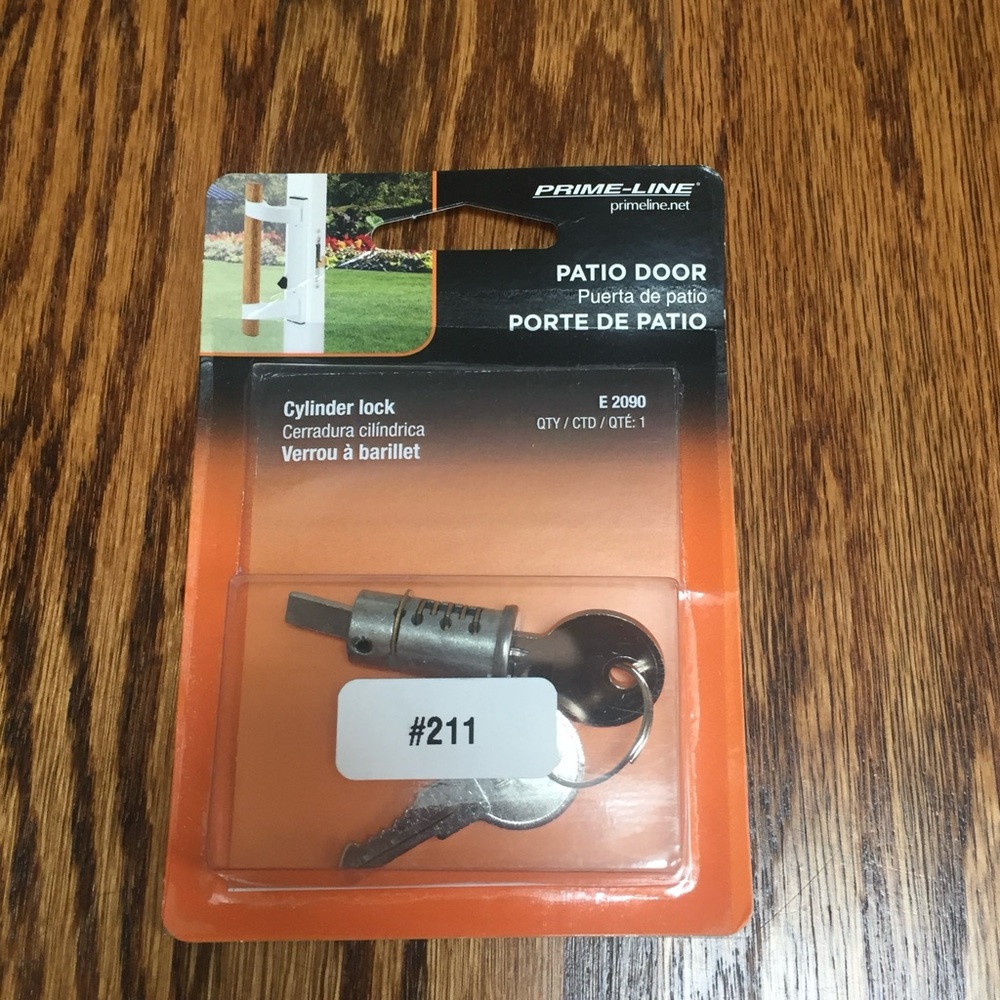 New Prime-Line Patio Door Lock